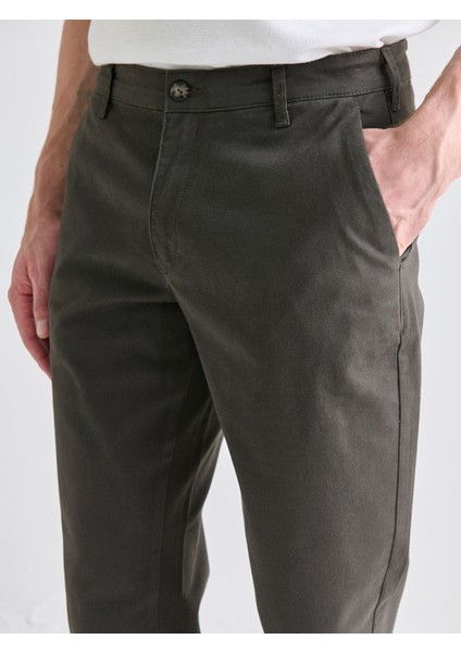 Yeni Sezon Büyük Beden Standart Kalıp Gabardin Erkek Chino Pantolon modelleri