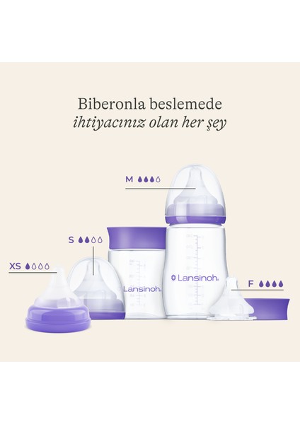 Naturalwave® 2'li Biberon Emziği Ekstra Yavaş Akışlı (0 Ay)