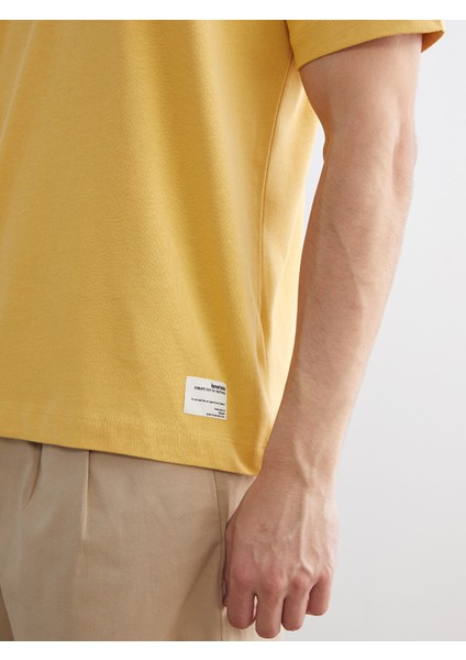 Yeni Sezon Bisiklet Yaka Penye Erkek Tişört modelleri