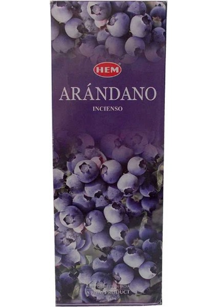 Yaban Mersini Kokulu 20 Çubuk Tütsü - Blueberry modelleri