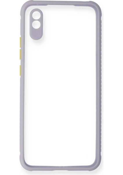 Bfs Xiaomi Redmi 9A Kılıf Miami Şeffaf Silikon - Lila fiyatları