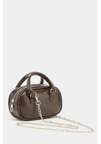 Kahverengi Kadın Mini Çapraz Askılı Retro Çanta fiyatları