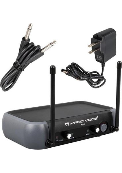Magicvoice PG-42X Vhf 2 El Kablosuz Volüm Kont Telsiz Mikrofon indirimleri