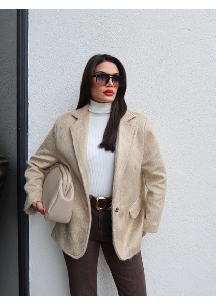 Sakallı Kaşe Ceket