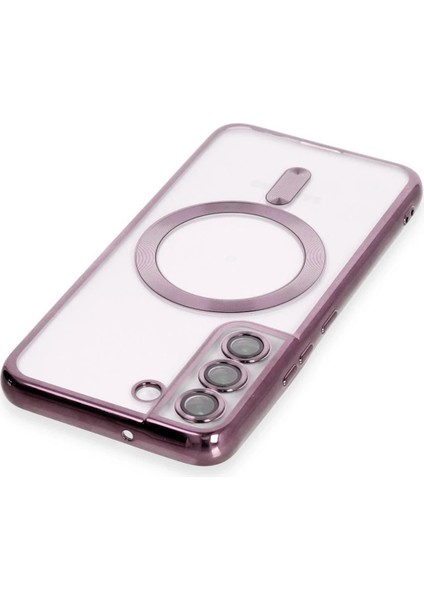 Bfs Samsung Galaxy S22 Kılıf Kross Magneticsafe Kapak - Mor modelleri