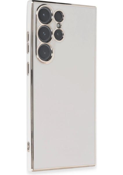 Bfs Samsung Galaxy S23 Ultra Kılıf Volet Silikon - Beyaz fiyatları