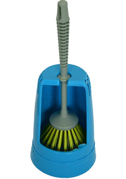 Plastik Muhafazalı Wc Tuvalet Klozet Fırça Takımı Karışık Renk ZP-136