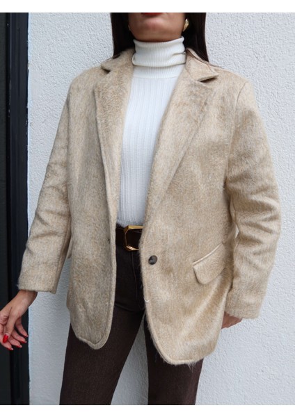 Sakallı Kaşe Ceket modelleri