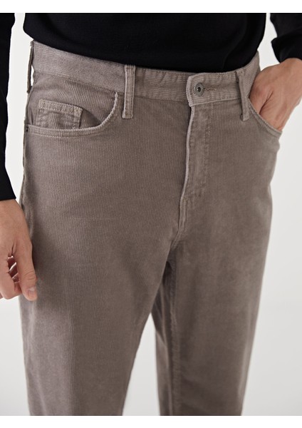 Yeni Sezon Standart Kalıp Kadife Erkek Chino Pantolon indirimleri