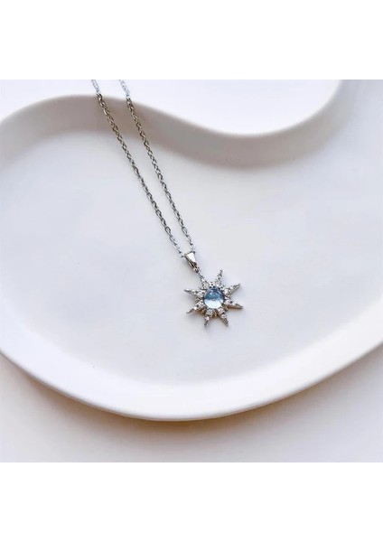 Sunny Grey Çelik Kolye