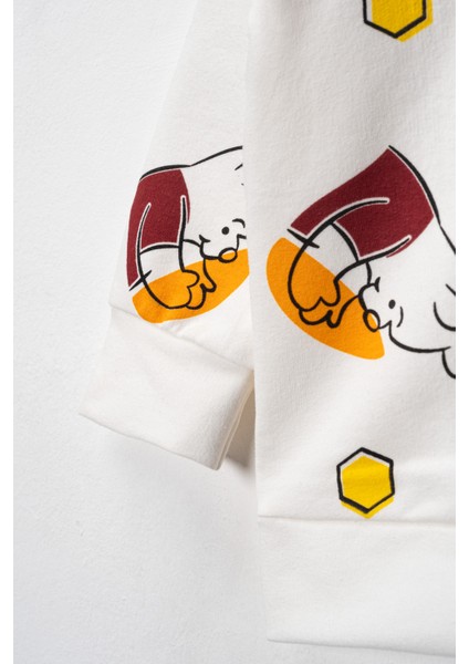 Bebek Pamuklu Winnie Baskılı Pijama Takımı - 0-24 Ay modelleri