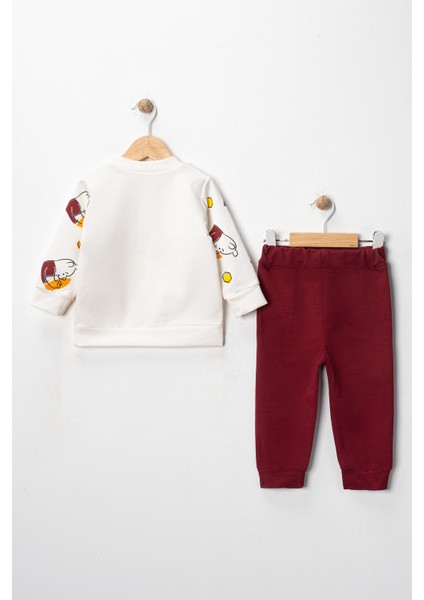 Bebek Pamuklu Winnie Baskılı Pijama Takımı - 0-24 Ay indirimleri