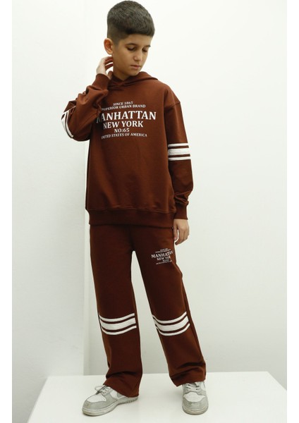 Kapşonlu Erkek Çocuk Eşofman Takım modelleri