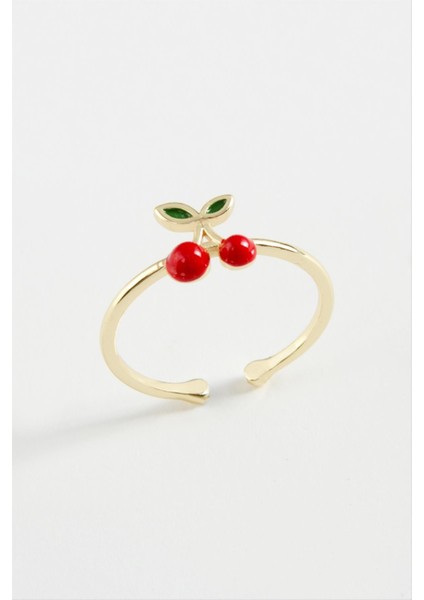 Ds-Derin Meyveli Karışık Lüks Eklem Yüzük 1 Adet-Kırmızı fiyatları