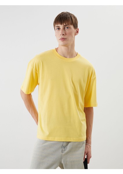 Yeni Sezon Bisiklet Yaka Penye Erkek Tişört