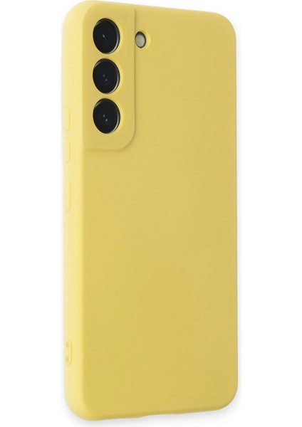 Bfs Samsung Galaxy S22 Kılıf Nano Içi Kadife Silikon - Sarı fiyatları