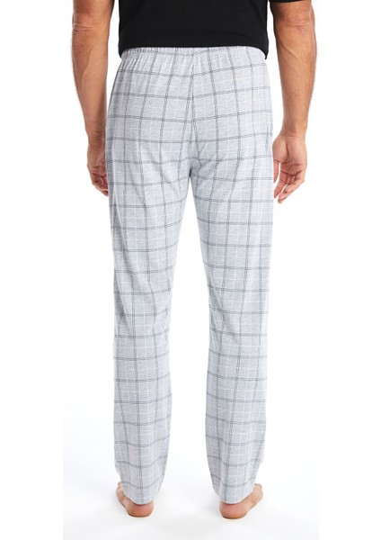Yeni Sezon Standart Kalıp Ekose Erkek Pijama Alt fırsatları