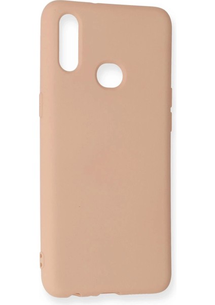 Bfs Samsung Galaxy A10S Kılıf Nano Içi Kadife Silikon - Pudra modelleri