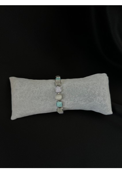 Doğal Taşlı Modern Tasarım Bileklik - Işıltılı & Şık fiyatları