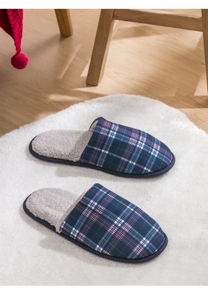 Yeni Sezon Ekose Desenli Erkek Ev Terliği fiyatları