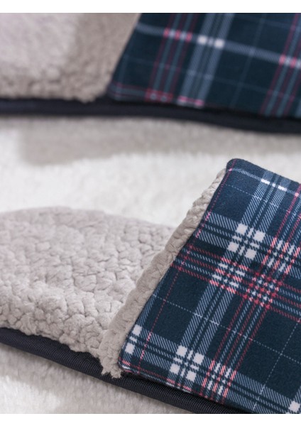 Yeni Sezon Ekose Desenli Erkek Ev Terliği modelleri