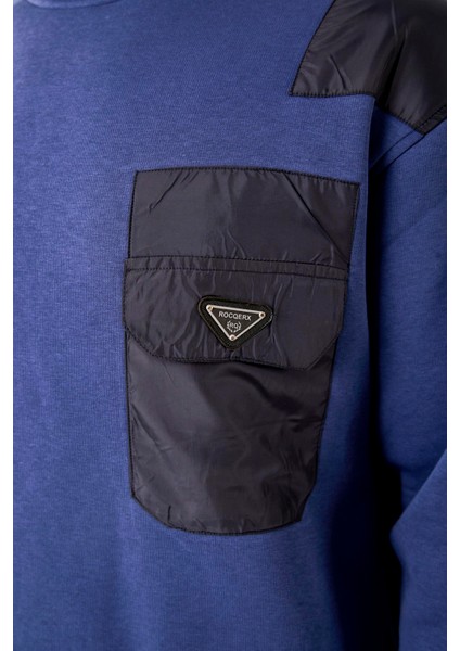 X-4006 Garni Detaylı Üç Iplik Şardonlu Sweat modelleri