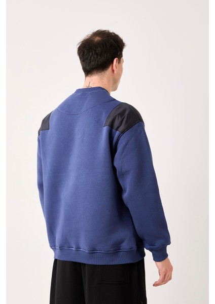 X-4006 Garni Detaylı Üç Iplik Şardonlu Sweat indirimleri