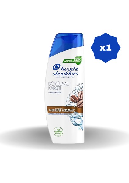 Head & Shoulders Kafein Etkili Saç Dökülme Karşıtı Şampuan 330 ml - (1 Adet)