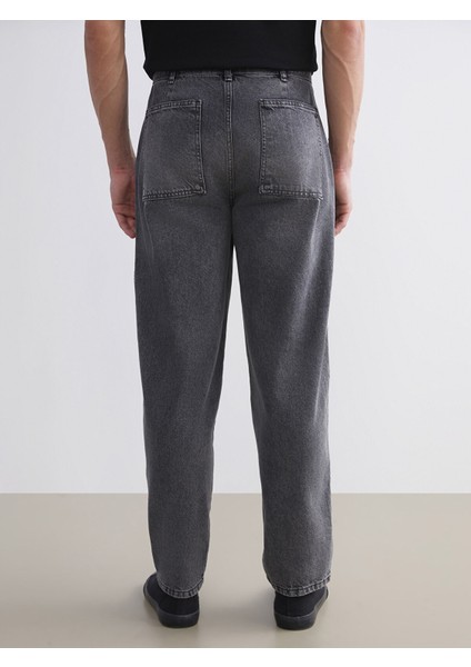 Yeni Sezon 800 Balloon Fit Erkek Jean Pantolon fırsatları