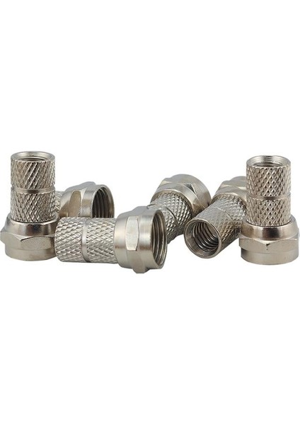 RG59 Dar Kablo Için F Konnektör (100 Adet)