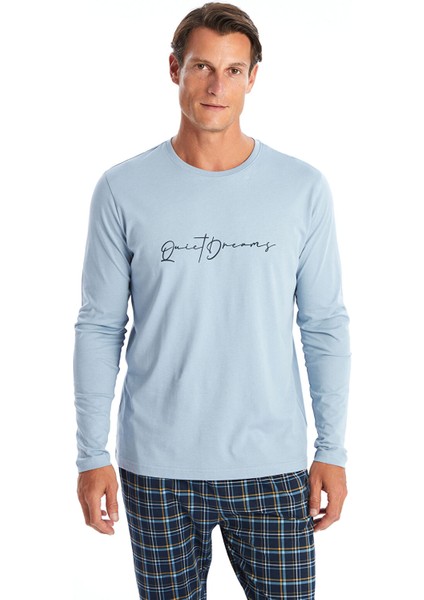 Yeni Sezon Standart Kalıp Erkek Pijama Takımı fiyatları