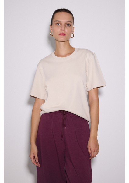 Premium Pamuk Basic Tshirt Kadın fırsatları