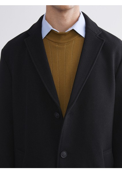 Yeni Sezon Standart Kalıp Erkek Kaşe Kaban modelleri