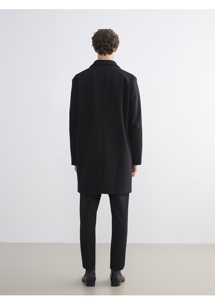 Yeni Sezon Standart Kalıp Erkek Kaşe Kaban indirimleri