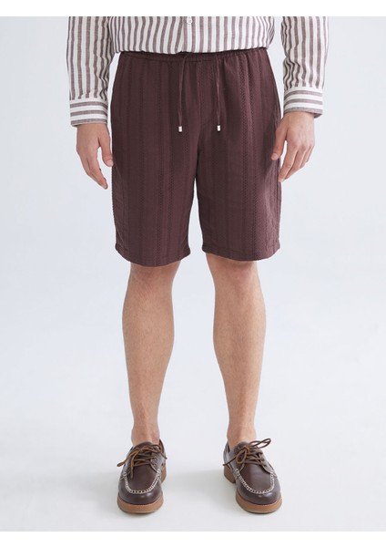 Yeni Sezon Standart Kalıp Keten Görünümlü Erkek Şort fiyatları