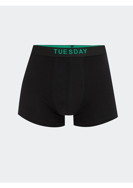 Yeni Sezon Standart Kalıp Pamuklu Esnek Erkek Boxer 7'li modelleri