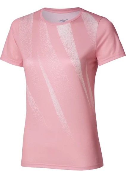 Core Graphic Kadın Tişört Pembe