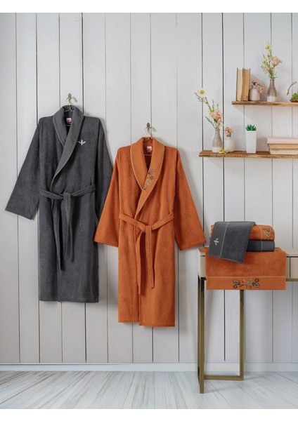 Aile Bornoz Seti Dalila Tarçın-Antrasit