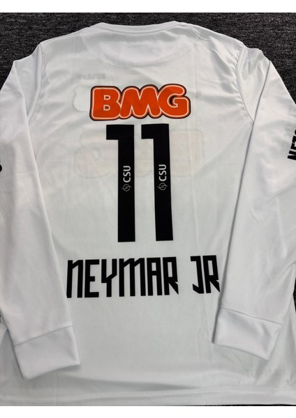 Neymar 11 Santos Nostalji Uzun Kol Forma fiyatları