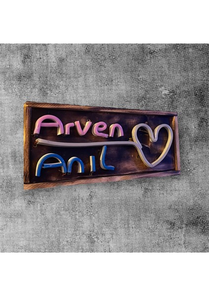 Neon Tabela “aşkın Işıltısı Neon Tabela”