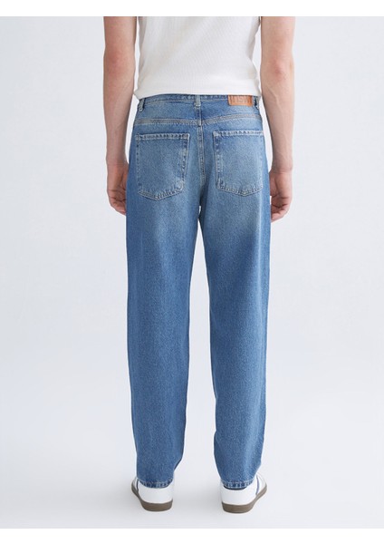 Yeni Sezon Baggy Fit Erkek Jean Pantolon fırsatları