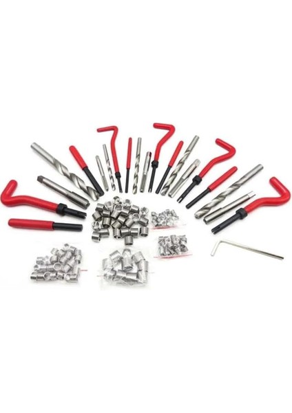 Helicoil Kılavuz Diş Açma Seti M5 M12 modelleri