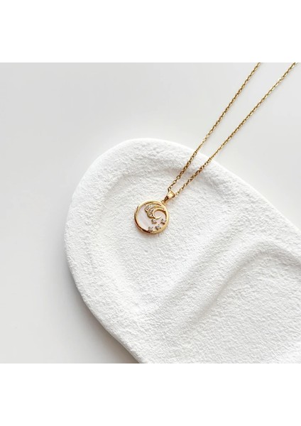 Waves Yıldız Çelik Kolye