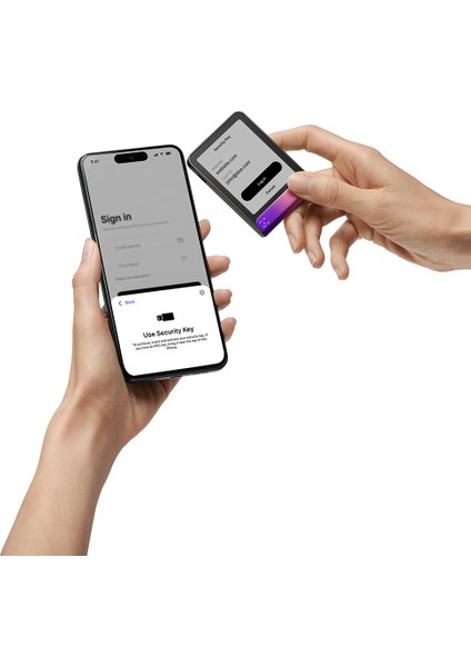 Flex Nebula Kızılı Kripto Donanım Cüzdanı ve Recovery Key
