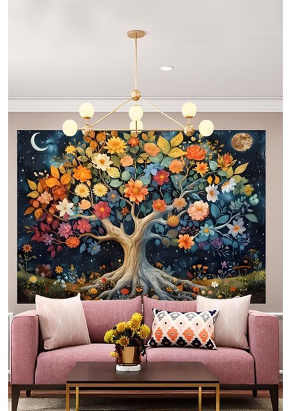 Hayata Sıkı Tutunmak, Ruhumuzda Çiçekler Açtırır Duvar Örtüsü Duvar Halısı Wall Tapestry fiyatları