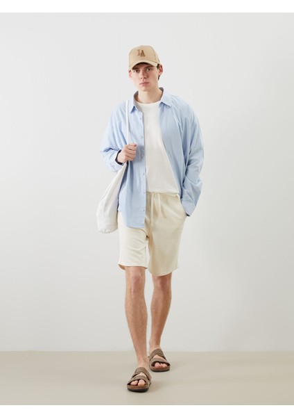 Yeni Sezon Rahat Kalıp Erkek Jean Şort