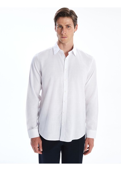 Yeni Sezon Regular Fit Uzun Kollu Poplin Erkek Gömlek fiyatları
