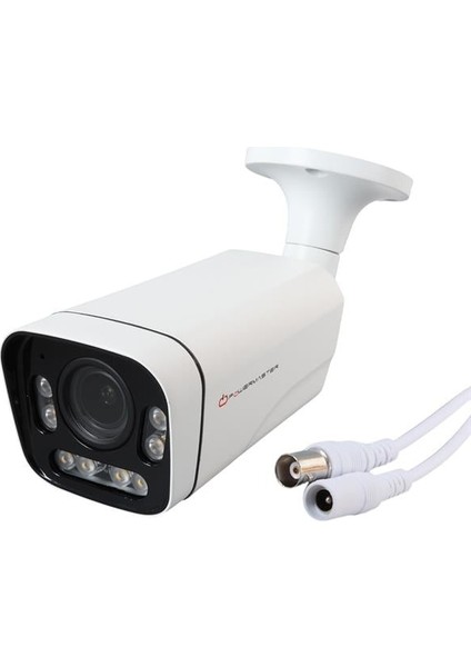 Powermaster 2mp 2.8-12 mm Varifocal 8 Array Atom LED Ahd Bullet Metal Kasa Kamera