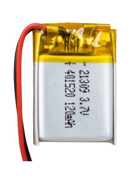 Powermaster 401520 3.7 Volt 120 Mah Lityum Polimer Pil