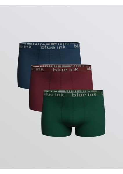Yeni Sezon Standart Kalıp Pamuklu Esnek Erkek Boxer 3'lü